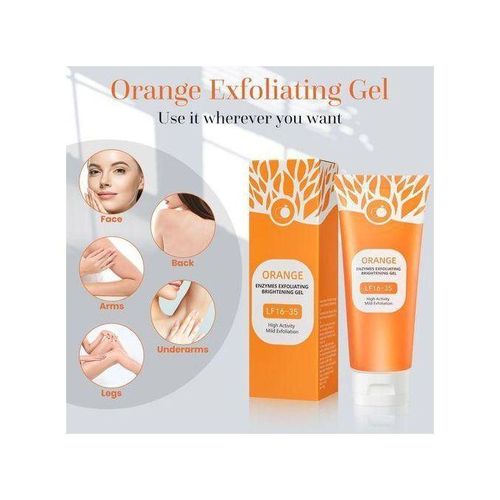 POuQuR orange enzymes exfoliating brightening Gel