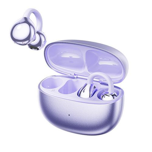 Ear Clip Bone Conduction Earbuds Open Ear Wireless Bluetooth 5.4 Headphones Earphones