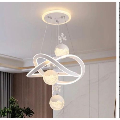 Chandelier Crystal Modern 3 Drop Zigzag Design Chandeliers For Living Room And Bedroom