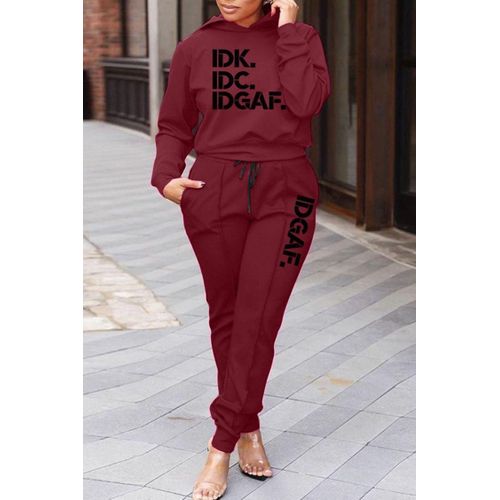 Trendy Wine Up And Down Wears PK2