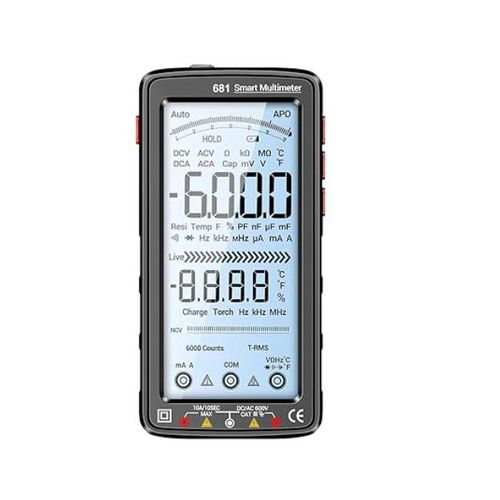 ANENG 681 Rechargable Digital Professional Multimeter Non-contact Voltage Tester AC/DC Voltage Meter LCD Screen Current Tester