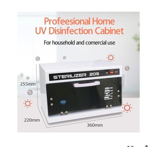 UV Sterilizer Machine Box for Salon - Sanitizer Box, Autoclave Sterilizer Machine for Salon, Beauty Tools, Clipper Sterilizers.