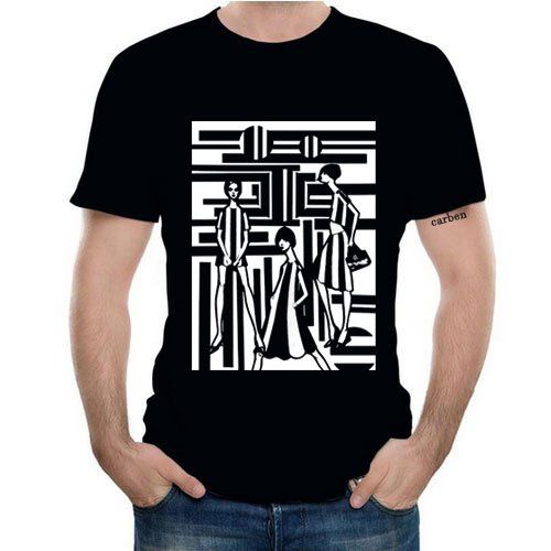 Carben Design Fashion Unisex T-shirt - Black