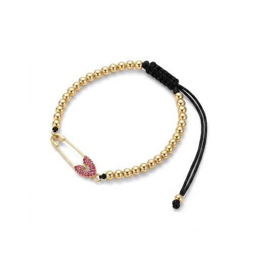 Pin beaded bracelet
