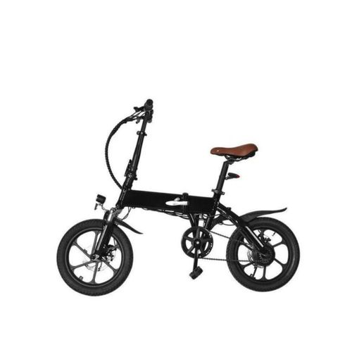 Premium Foldable Electric Bicycle With 16 Inch Tires And Compact Design 48V
