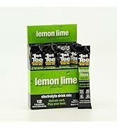 1ST TEE Electrolyte Lemon Lime Drink Mix flavor, Electrolytes Powder Packets with No Sugar, Ideal...