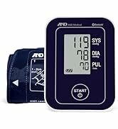 A&D Medical Deluxe Upper Arm Blood Pressure Monitor with Bluetooth (UA-651BLE)