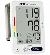 A&D Medical Premium Wrist Pressure Monitor (UB-543)
