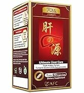 AFC Japan Ultimate Liver Care - Liver Cleanse Detox Formula for Fatty Liver, Alcohol Damage & Han...