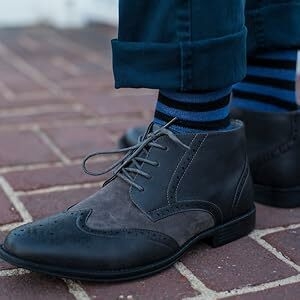 MENS DRESS SOCK CREW COLORFUL SOCKS