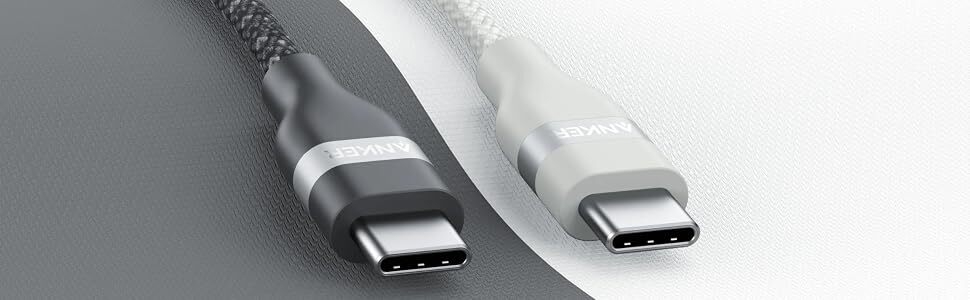 Anker USB-C to USB-C Cable 3ft, 240W, Black