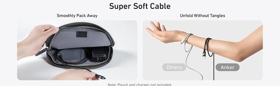 Anker USB-C to USB-C Cable 3ft, 240W, Black