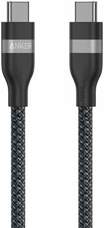 Anker USB C to USB C Cable (240W 3ft), USB 2.0 Charging Cable for iPhone 15/15Pro/15Plus/15ProMax,MacBook Pro 2020, iPad Pro 2020, iPad Air 4, Samsung Galaxy S23, and More (Black)