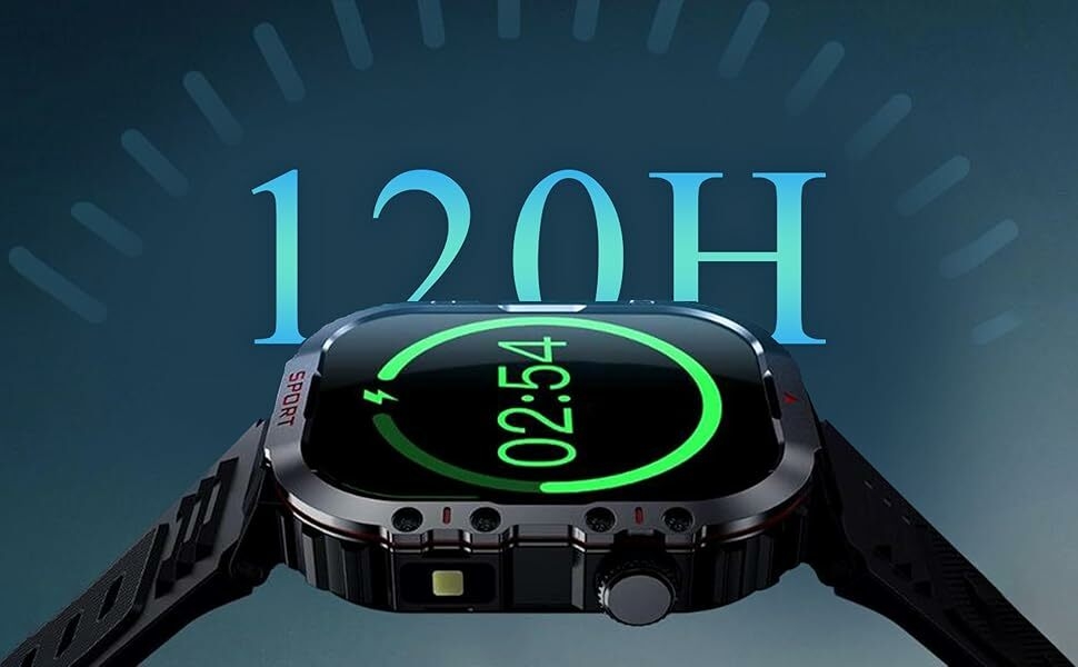 Up to 120 Hours Battery Life