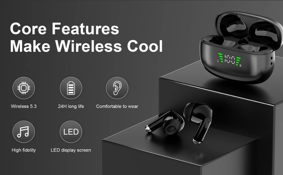 Wireless Bluetooth Earbuds