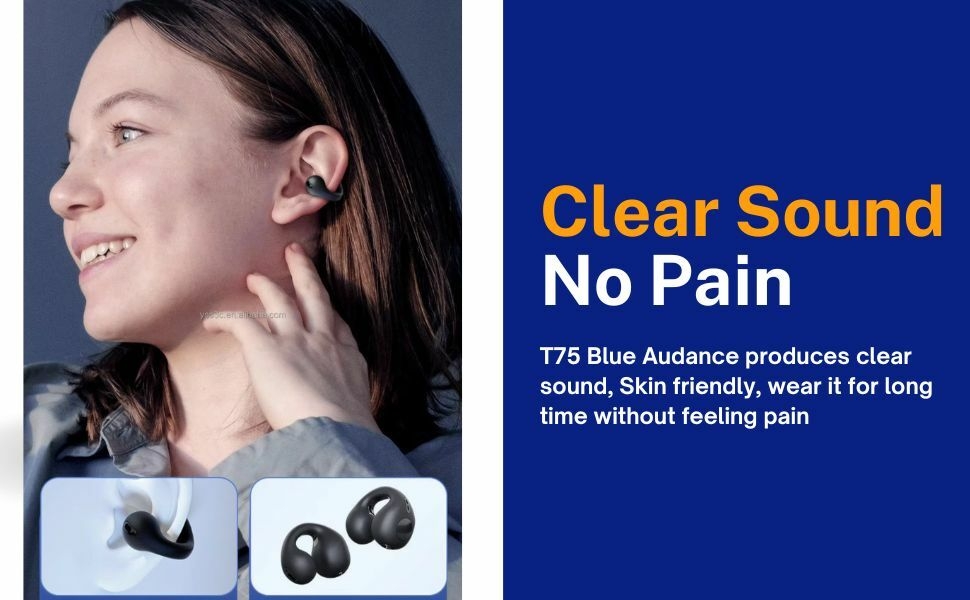 Audance T75 earphones wireless bluetooth