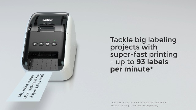 Photo Printer Brother QL800 High-Speed Professional Label Printer - BRTQL800 Brother Ql-800 High-speed Professional Label Printer Driver