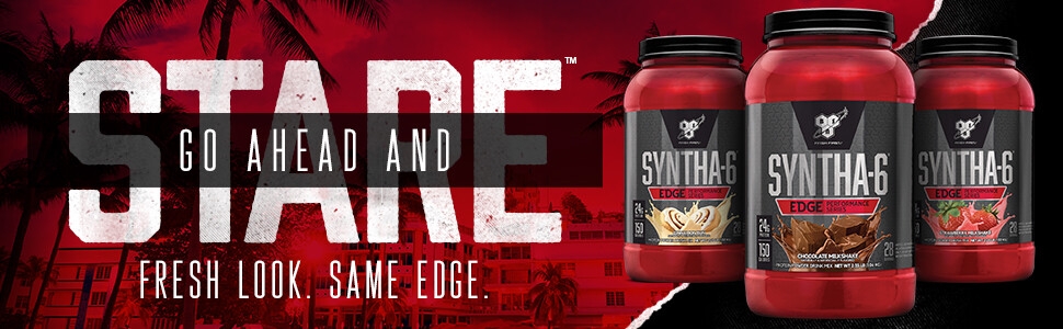 SYNTHA-6 EDGE is a synthesis of premium proteins designed to give your muscles the protein they need