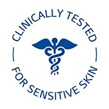 Clinically tested for sensitive skin