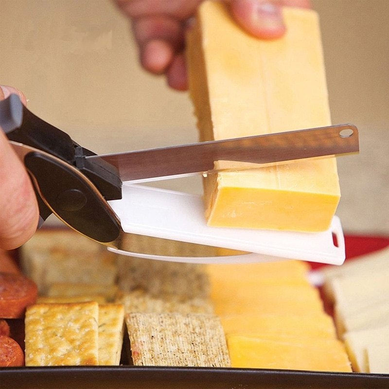 Clever-Cutter-2-in-1-Food-Chopper-Kitchen-Scissors-Smart-Cutter-Kitchen-Knife-Shears-Vegetable-Slicer (1)