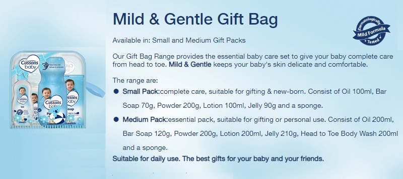 cussons mild and gentle gift bag nigeria