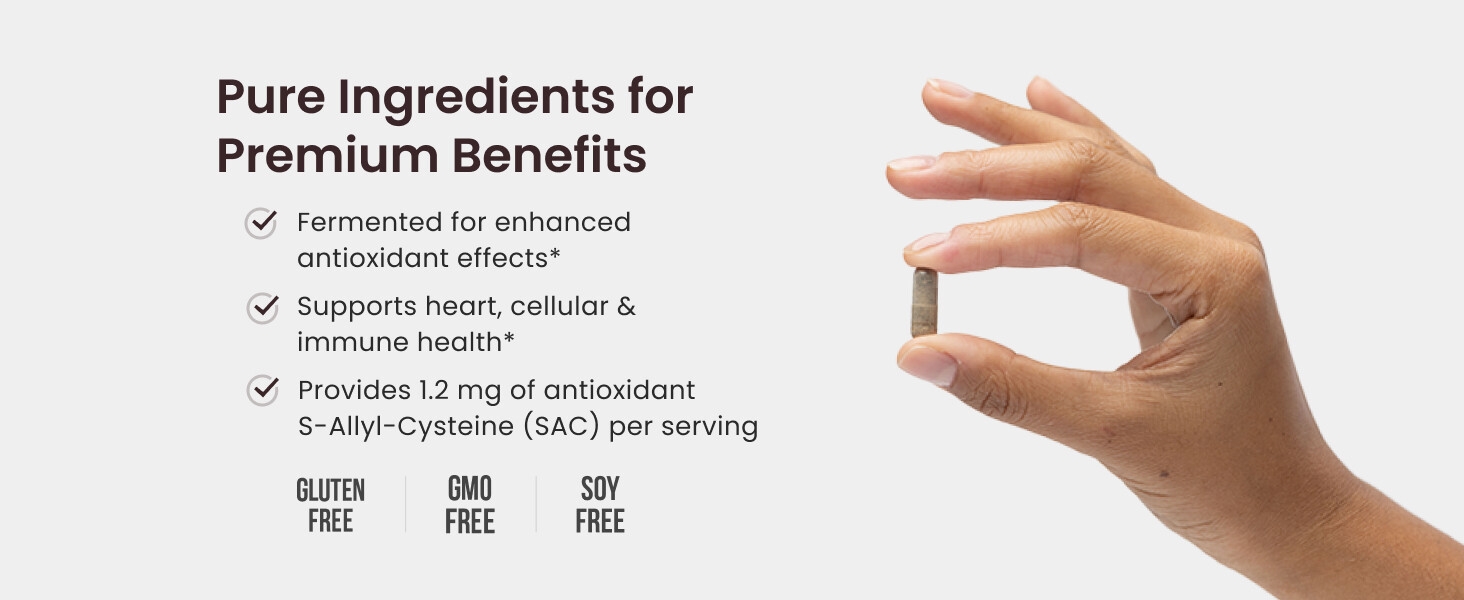 Pure Ingredients for Premium Benefits