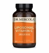 Dr. Mercola Liposomal Vitamin C Dietary Supplement, 1,000mg per Serving, 90 Servings (180 Capsule...
