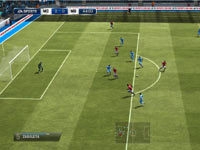 A bird's eye view of action on the pitch in FIFA 13