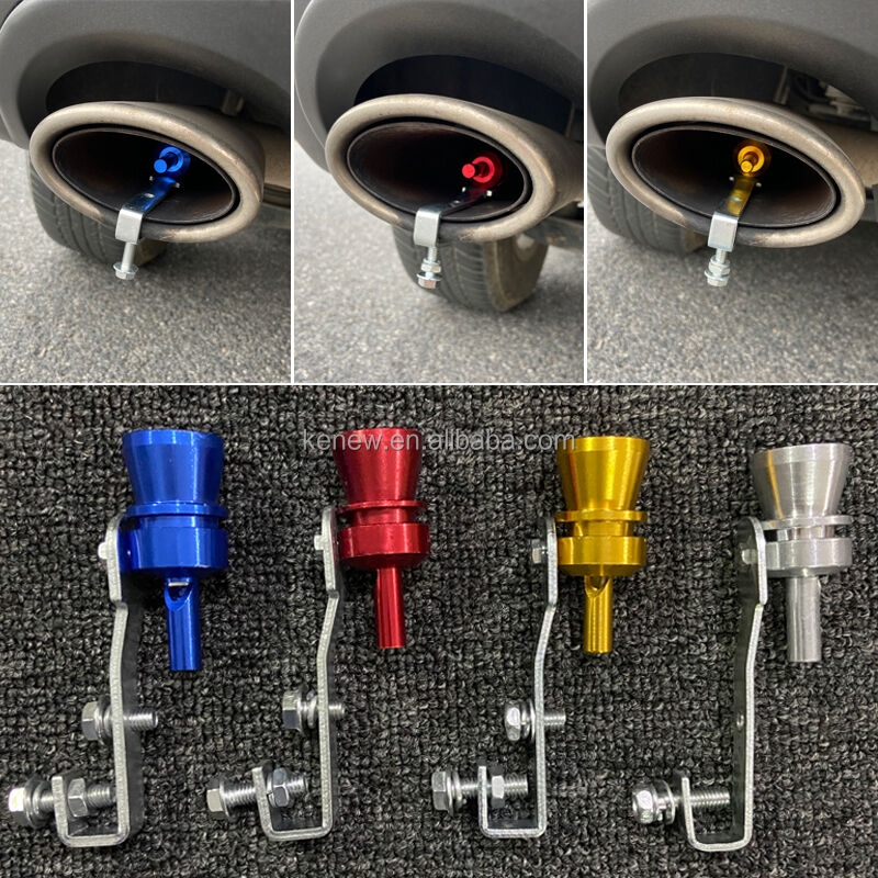 Universal Sound Simulator Car Turbo Sound Whistle S/M/L/XL Vehicle Refit Device Exhaust Pipe Turbo Sound Whistle Car TurbMuffler
