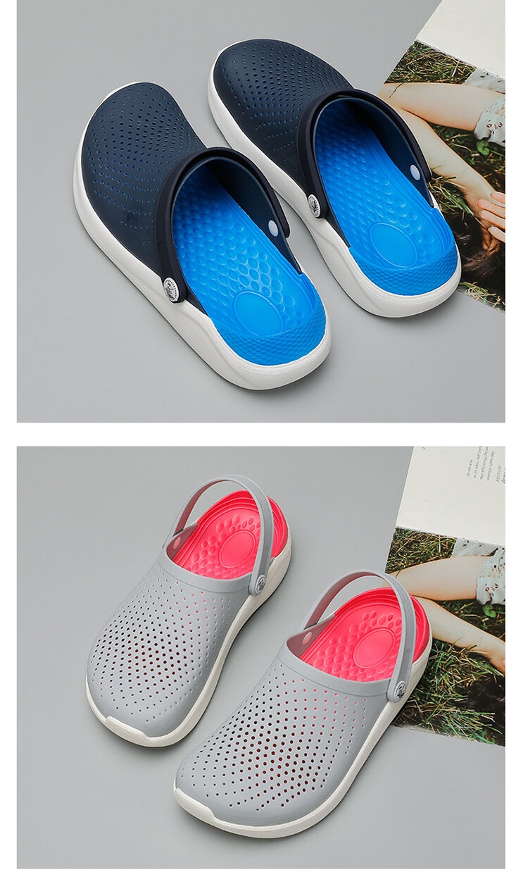 Cave shoes men's non-slip soft bottom breathable couples seaside leisure vacation beach shoes women