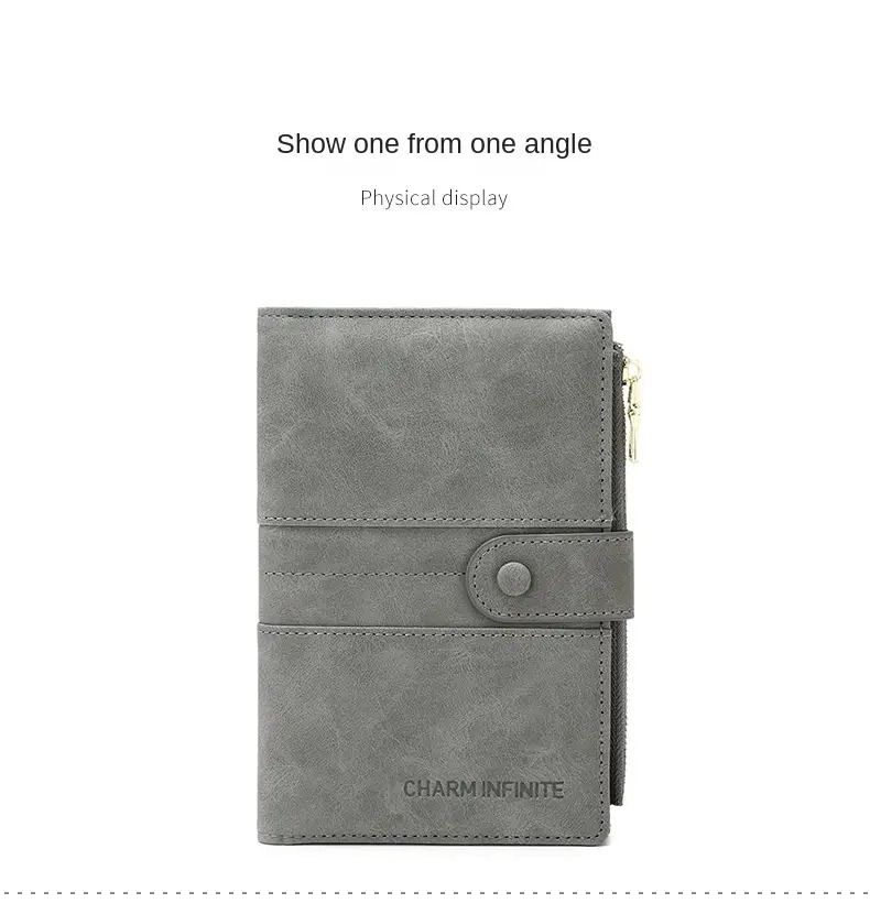 new id bag anti theft rfid passport clip zipper buckle certificate holder multi functional travel passport bag ticket holder details 5