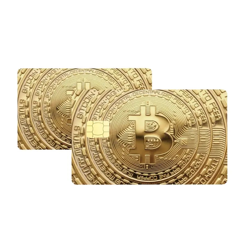 1 set of   stylish and gorgeous golden   card stickers self   pvc credit card stickers suitable for credit cards debit cards cartoon cards and key cards bank card protection and personalization with anti scratch and anti slip anti fingerprint features details 7