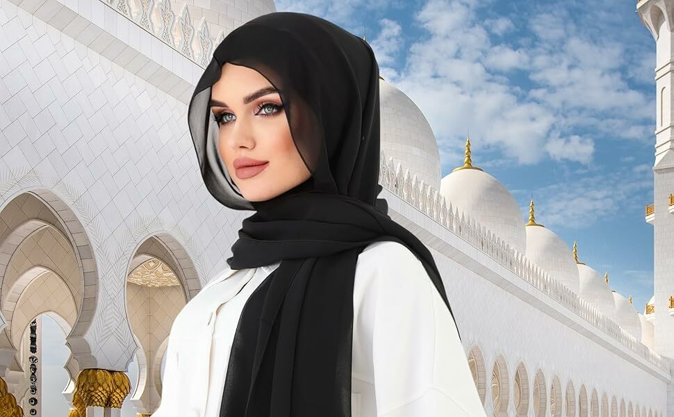 instant chiffon hijab
