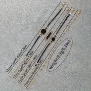 5pcs set womens casual rectangle quartz watch pu leather wrist watch bracelets gift for mom her details 8