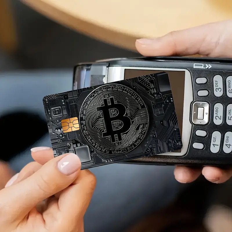 2pcs   circuit board sticker skins for credit debit cards durable pvc material secure chip area ideal for banking payment and access cards accessory cards modern accessory secure chip area Product details 2