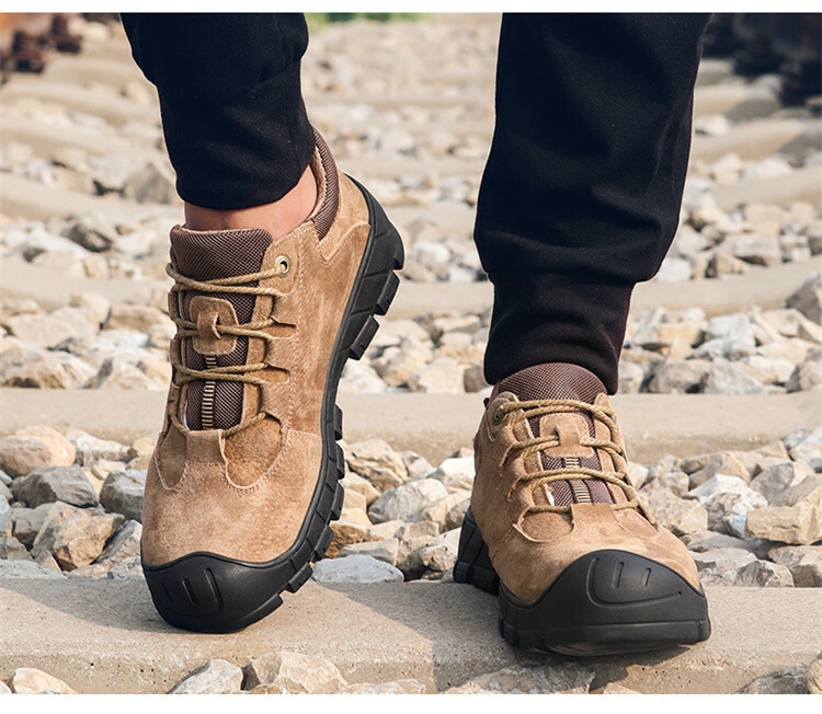 Fashion Safety Shoes With Steel Toe Cap Hiking Shoes Work Shoes Jumia