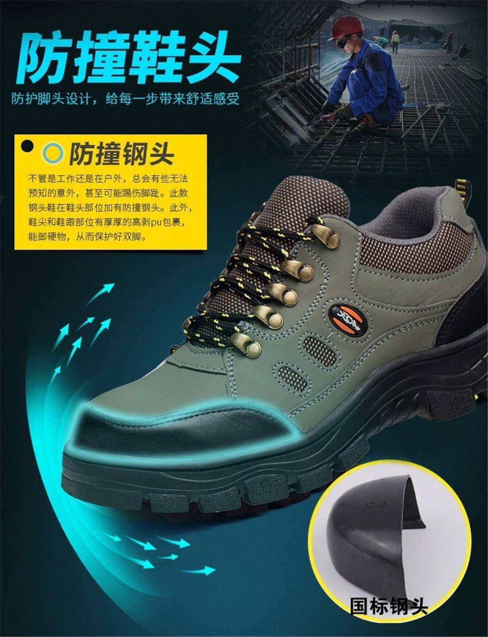 Fashion Men Boots Work Safety Boot Steel Toe Safety Shoes Jumia Nigeria