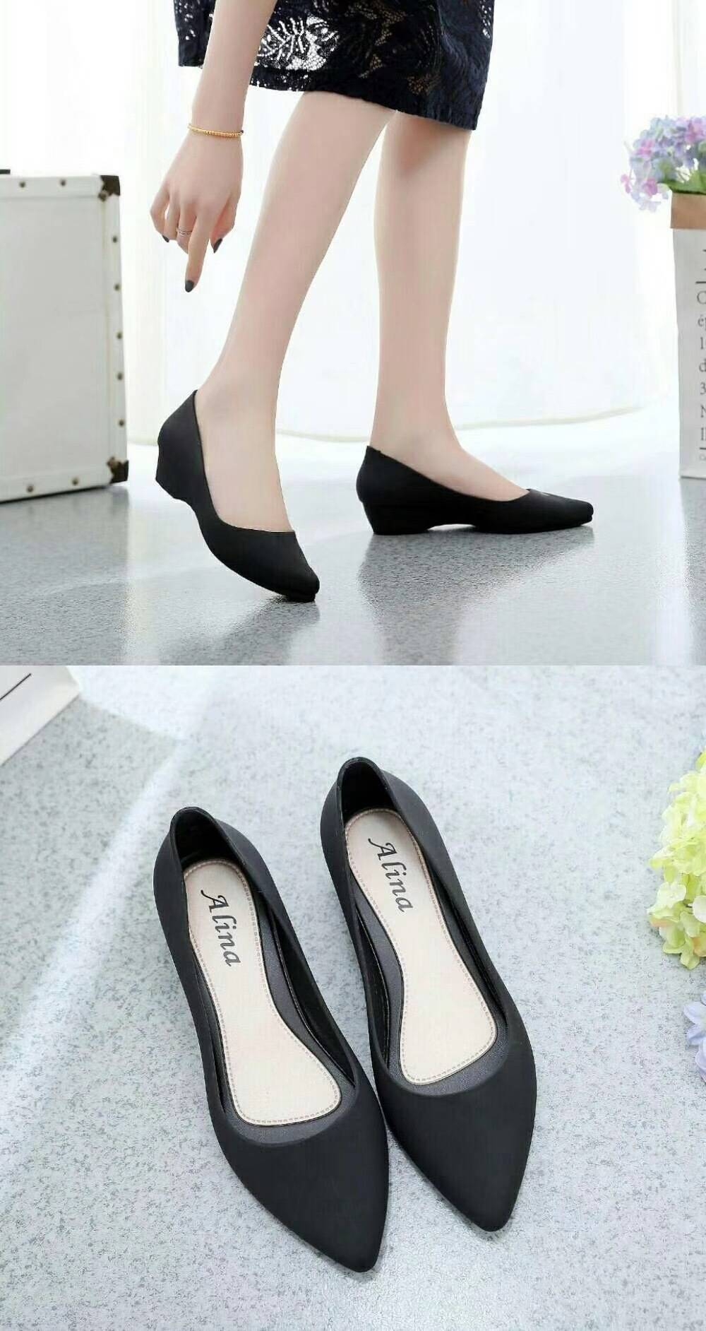 Fashion Womens High Quality Classy Patent Rubber Flats Shoes Jumia Nigeria 8441