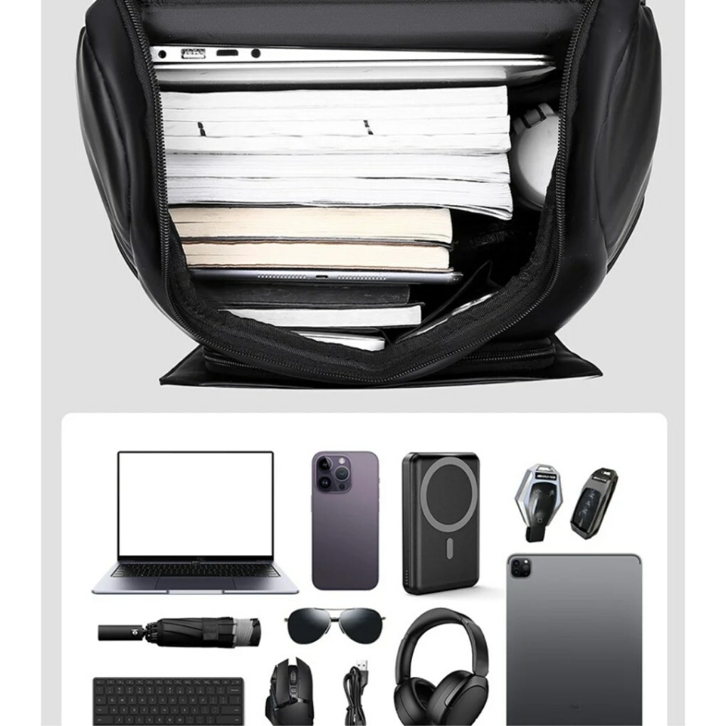 buckler backpack with book