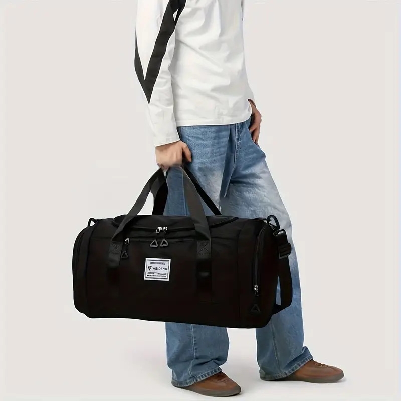 运动健身包男大容量旅游手提包牛津布装衣服行李包短途外出旅行包 商品详情 8