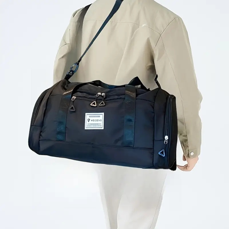 运动健身包男大容量旅游手提包牛津布装衣服行李包短途外出旅行包 商品详情 5