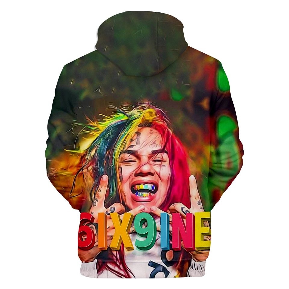 Fashion 2019 Rapper Tekashi69 6ix9ine Tekashi 69 3D Print Women/men ...