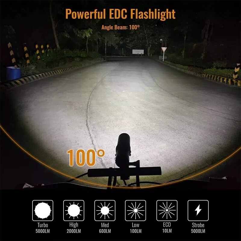 Shop Fashion Sofirn SP33S CREE XHP70.2 LED Flashlight 5000lm Powerful