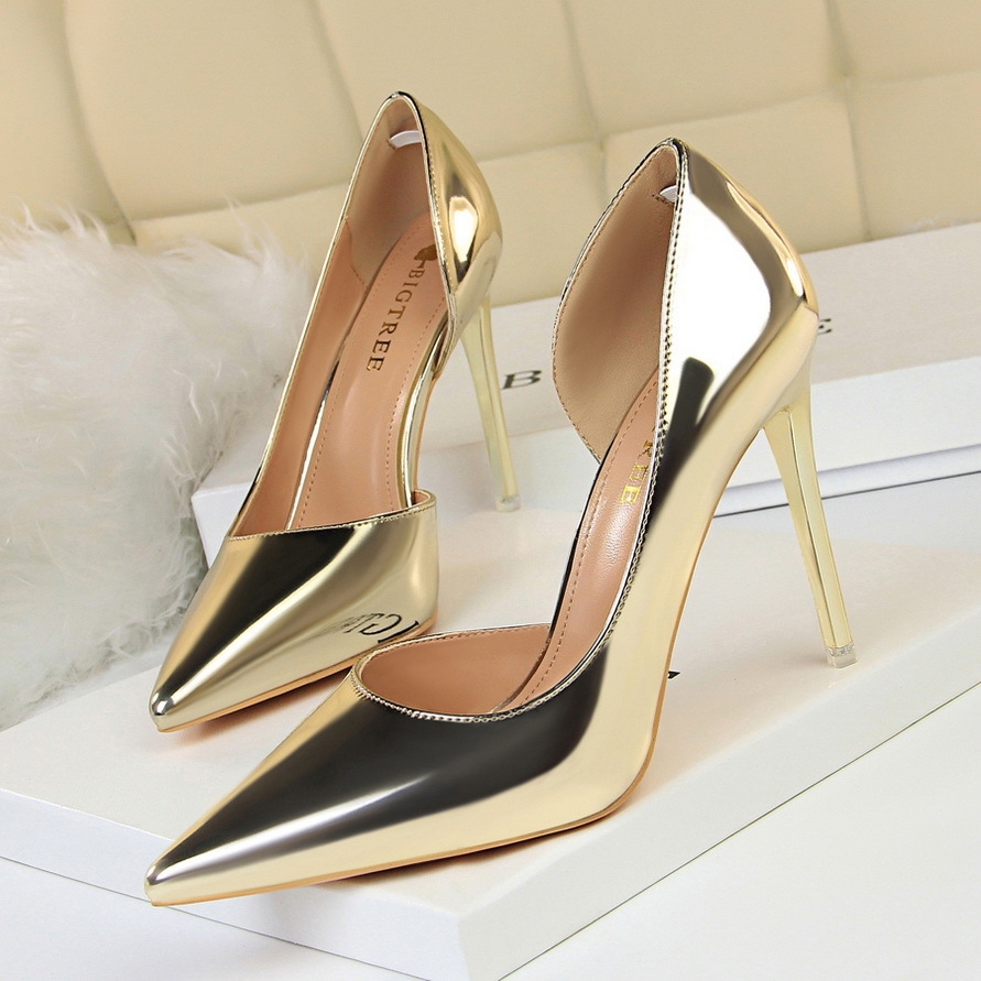 Fashion Women High-Heeled Shoes With 