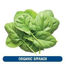 organic spinach