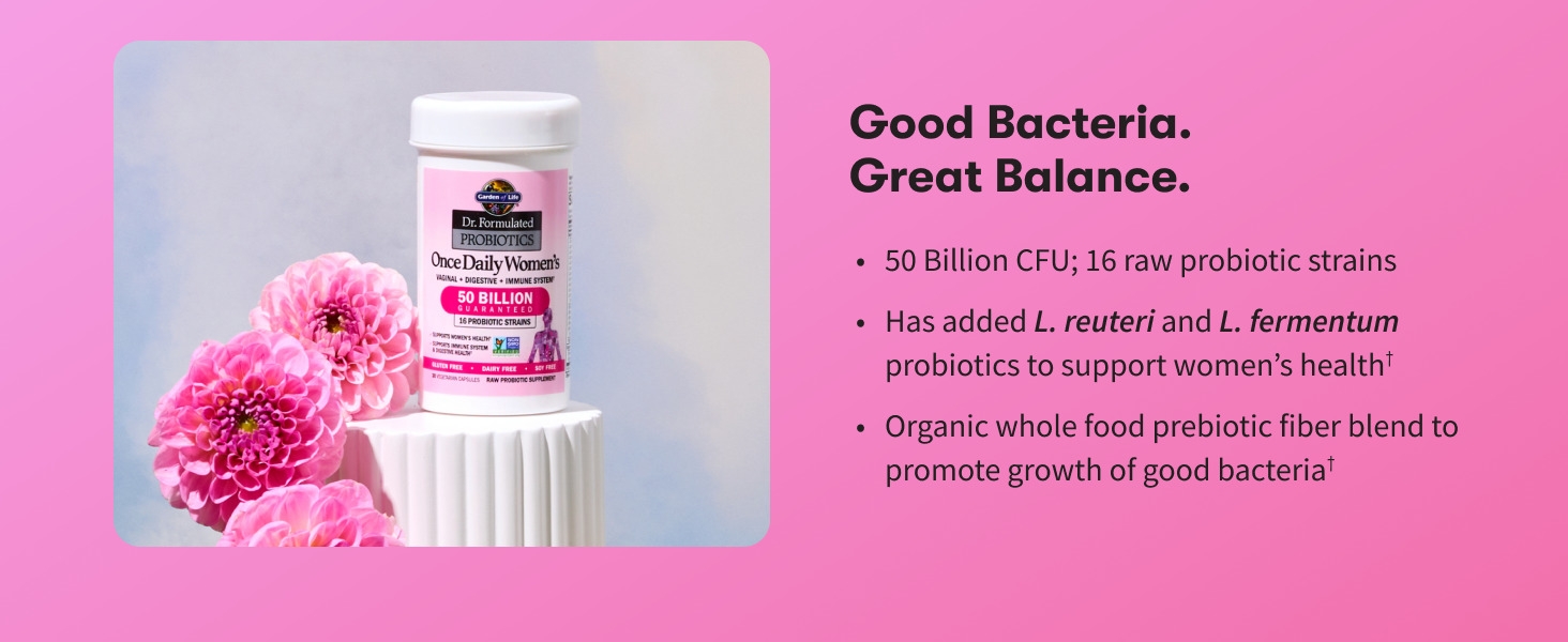 Good Bacteria. Great Balance.