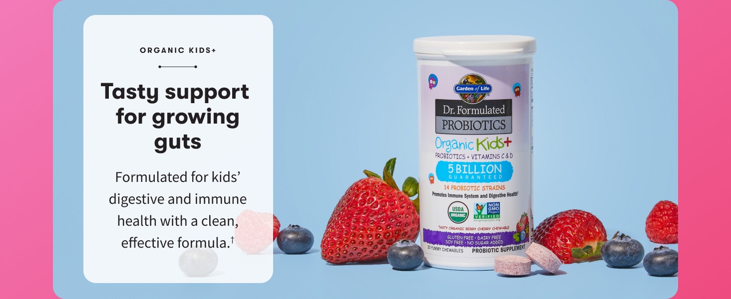 Tasty support for growing guts