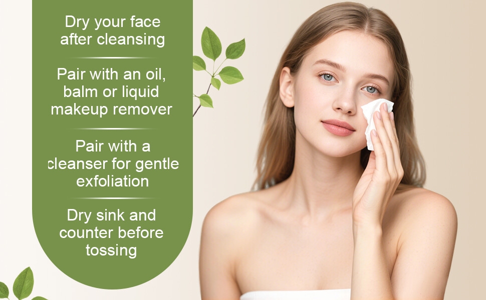 Facial Coths for Women Daily Cleansing