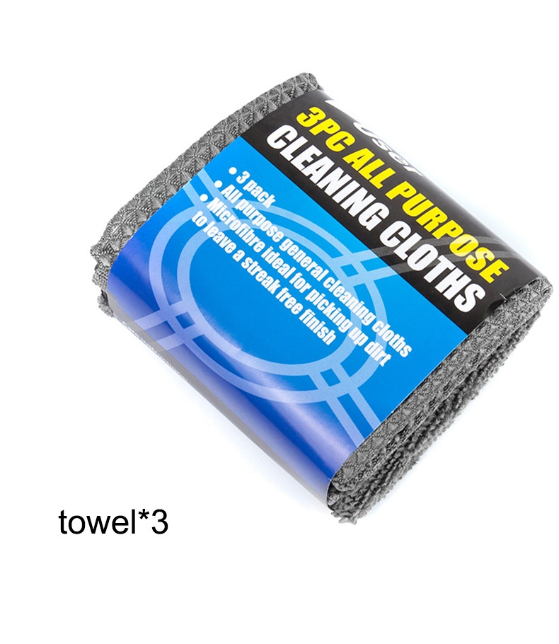 Multifunction Portable 9pcs Microfiber Car Wash Washing Cleaning Tools Set Kit