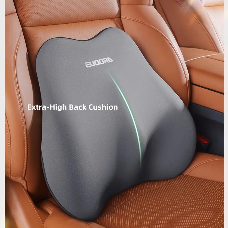 汽车座垫+靠背垫套装 | 秋冬舒适升级 | 记忆海绵人体工学设计 | 适配汽车座椅，带来舒适体验 | 通用适配轿车、suv及卡车 | 柔软有弹性，提升驾驶舒适度 商品详情 2